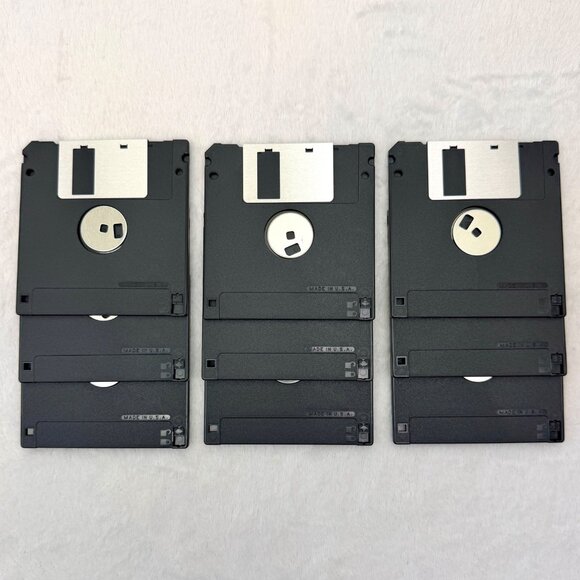 9 Imation 3.5" Diskettes 1.44MB 2HD IBM Formatted with Telescoping Plastic Case - Picture 3 of 12